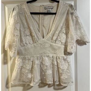 A Calin flying tomato Lace Top